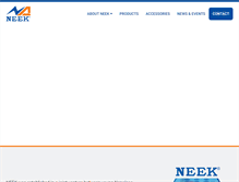 Tablet Screenshot of neek-transformer.com